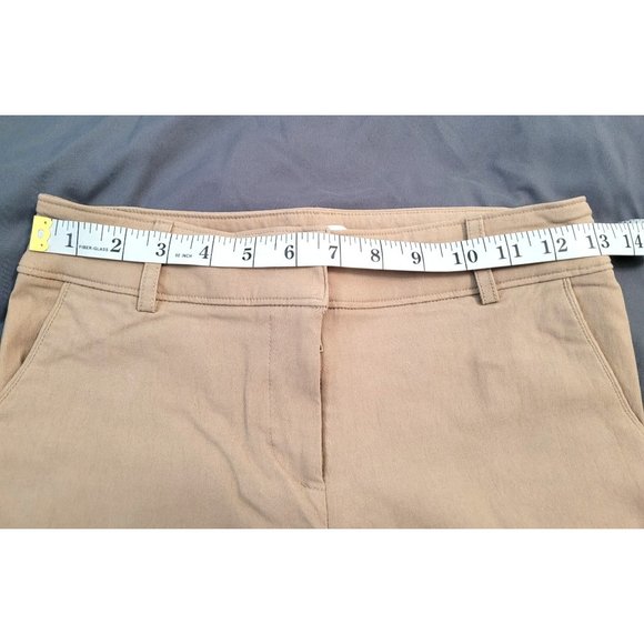 Women's MiSC Beige Super Slim Fit Stretch Chino Pants, Size M - Picture 5 of 8